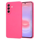 Husa Silicon SoftFlex Asteroid GSM pentru Samsung Galaxy A37 5G, Culoare Fucsia