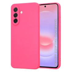 Husa silicon Samsung Galaxy A37 5G Asteroid GSM SoftFlex, fucsia