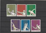 ROMANIA 1972 LP 797 OLIMPIADA MUNCHEN SERIE MNH
