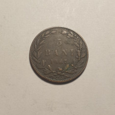 5 bani 1867 Watt