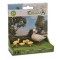 Set de 2 figurine pictate manual Gasca si boboci 89666
