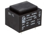 Transformator &icirc;ncapsulat 1,9VA 230VAC 18V 52mA PCB