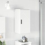 vidaXL Dulap de Baie cu depozitare Alb 30 x 31.5 x 61 cm Lemn compozit