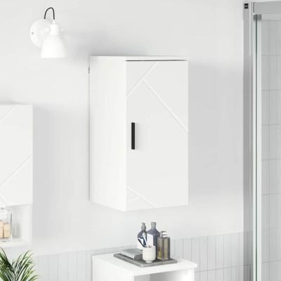 vidaXL Dulap de Baie cu depozitare Alb 30 x 31.5 x 61 cm Lemn compozit 883344 foto