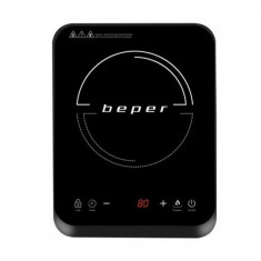 Plita cu inductie Beper, 2000 W, 10 trepte, semnal sonor, control touch