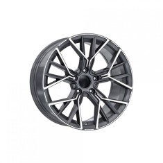 Set jante auto Kormetal R20 8.5J ET30 9.5J ET40 5x120 BMW gri antracit+diamond cut