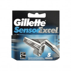 Set 5 rezerve pentru aparat de ras Gillette Sensor Excel foto