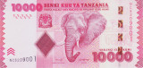 Bancnota Tanzania 10.000 Shilingi (2020) - P44c UNC