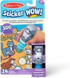 MELISSA AND DOUG STICKER WOW SET DE JOACA AUTOCOLANTE SI STAMPILA PISICA