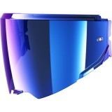 Viziera casca moto Shark Oxo iridium albastru compatibila marimi XS-M