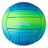 Minge de plaja cu dungi reliefate, 15 cm, albastru si verde, CMCLASS