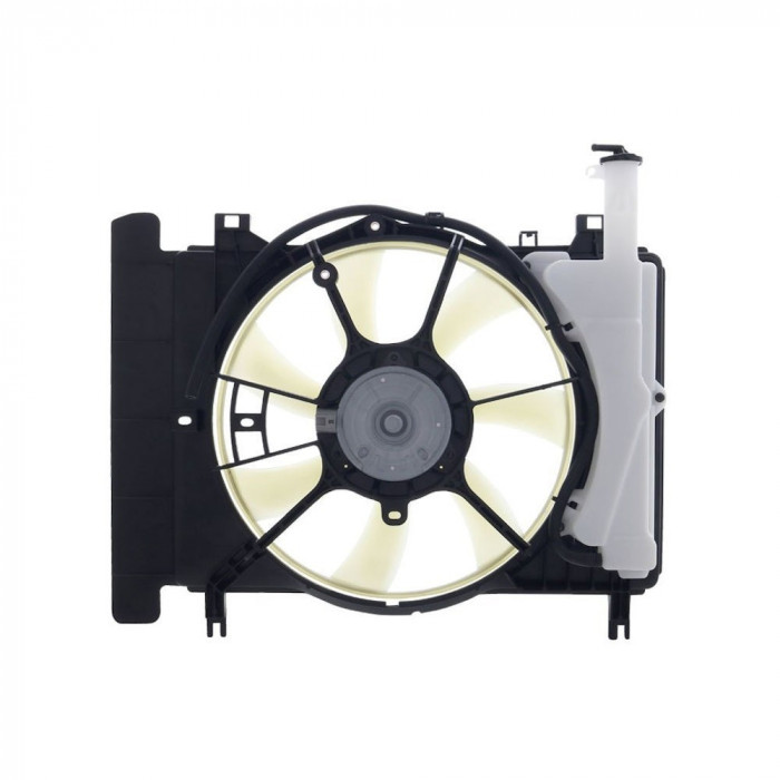 GMV radiator electroventilator Toyota Yaris (Xp90), 2006-2011 Motor 1, 3 63kw/1, 5 80kw, Yaris (Xp130) 2011- Motor 1, 3 64kw; 1, 5 79/81kw; 1, 8 97kw