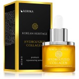 KORIKA Korean Heritage Hydrolyzed Collagen Premium Rejuvenating Serum ser facial, cu efect de &icirc;ntinerire și colagen hidrolizat 30 ml