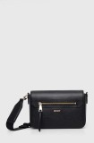 Dkny poseta de piele culoarea negru, R42E3E21