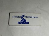 bnk div - Cutie cu chibrituri - Elvetia - Seehotel Stern Horw