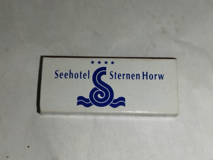 bnk div - Cutie cu chibrituri - Elvetia - Seehotel Stern Horw