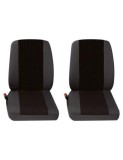 Set Huse Scaun Universale Fata Autoutilitare Petex Negru