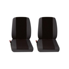 Set Huse Scaun Universale Fata Autoutilitare Petex Negru