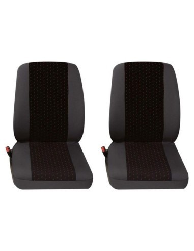 Set Huse Scaun Universale Fata Autoutilitare Petex Negru
