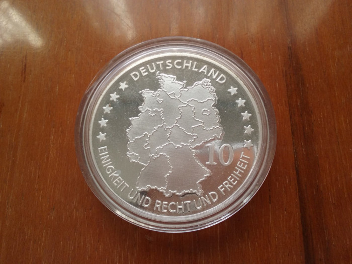 2010-Germania-20 ani....-Ag.-16,4g-35mm-