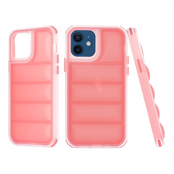 Husa pentru Apple iPhone 12 / 12 Pro, Techsuit, Wave Shield, Rosie