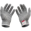 Set 2 Manusi Anti-Taiere Gri Flyme, Marimea M, Textile, Barbati/Femei, Multifunctionale, Bucatarie