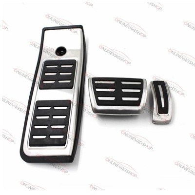 Set Pedale Inox transmisie automata Audi A4 B9,A5 2016 foto