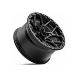 Set 4 Jante DY411 KM 17x9 6x139.7 ET -12 negru compatibile Ford Toyota Nissan Mitsubishi Cod: DY411