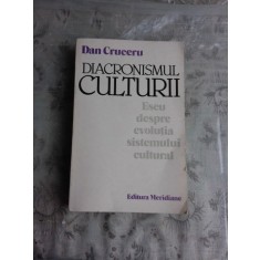 DIACRONISMUL CULTURII, ESEU DESPRE EVOLUTIA SISTEMULUI CULTURAL - DAN CRUCERU