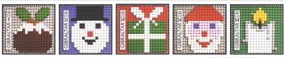 Gibraltar 1996 - Craciun-Lego, serie neuzata foto