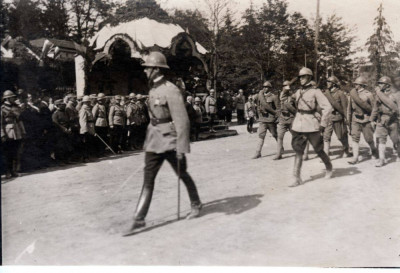 1919 Regele Ferdinand si Regina Maria in Transilvania foto