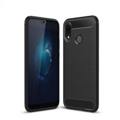 Husa Huawei P20 Lite - Carbon Brushed Black foto