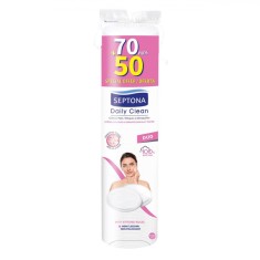 Set Dischete Demachiante, Septona, Daily Clean DUO, 120 Bucăți