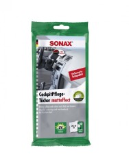 Servetele Umede Curatare Plastic Efect Mat Sonax, 10buc foto