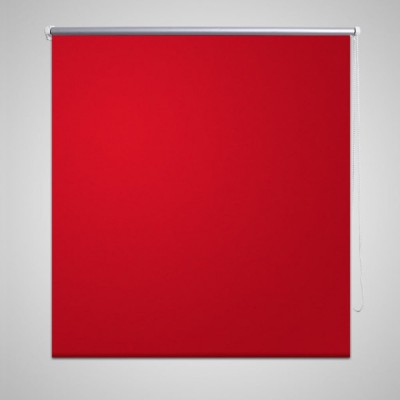 Jaluzea rulabilă opacă, 120 x 175 cm, roșu 240127 foto