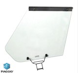 Geam complet usa fata dreapta original Piaggio Ape 50 (09-18) - Ape Mix (98-08) 2T AC 50cc
