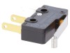 Micro&icirc;ntrerupător OMRON SNAP ACTION SPDT IP40, Forta 160mN, Maneta 15.8mm, Pin Aur
