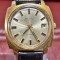 ceas Bifora automatic aurit, 24 jewels, mecanism in house