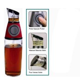 Cumpara ieftin Dispenser din sticla cu gradatii pentru ulei si otet, Oem