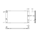 Radiator racire Toyota Prius (Nhw20), 08.2003-03.2006 Motor 1, 5 57/82kw Benzina, tip climatizare Cu/fara AC, cutie automata, dimensiune 600x351x16mm, KOYO