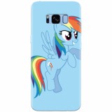 Husa silicon pentru Samsung S8 Plus, Rainbow Dash