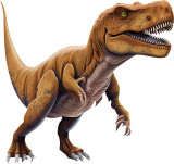 Cumpara ieftin Sticker decorativ, Dinozaur, Maro, 63 cm, 8366ST-11, Oem