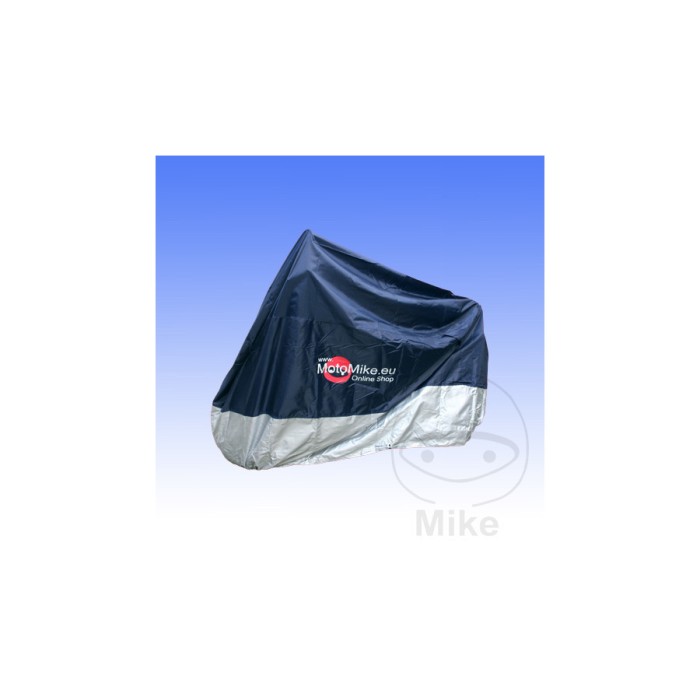MBS Prelata / husa moto impermeabila 275x108x104, albastru/argintiu, 500cc-1000cc, Cod Produs: 7115512MA