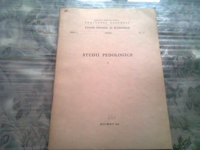 STUDII PEDOLOGICE I foto