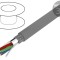 Cablu Alpha Wire Essential C&amp;C 6x22AWG PVC gri &icirc;nchis 300V 305m