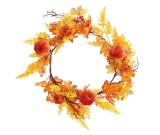 Cumpara ieftin Coronita Toamna Frunze si Dovleci, multicolora 46 cm