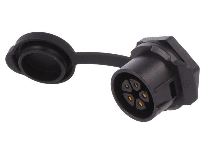 Conector Circular 5 PIN Aurit, IP67