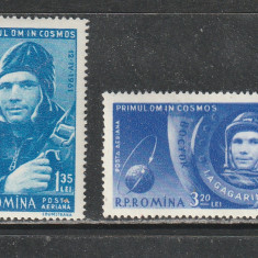 Romania 1961 - #547 Primul Om in Cosmos 2v MNH