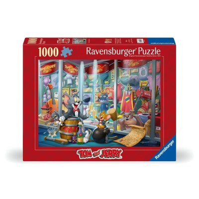 Ravensburger - Puzzle Tom si Jerry 1000 piese design nou foto