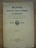 BULETINUL SOCIETATII REGALE ROMANE DE GEOGRAFIE - tomul XXXVIII ( 1919 )